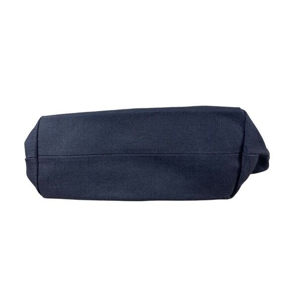 Tommy Bahama Tan Black Woven Tote Bag Brown Strap Large Shoulder Purse Beachy - Picture 9 of 16